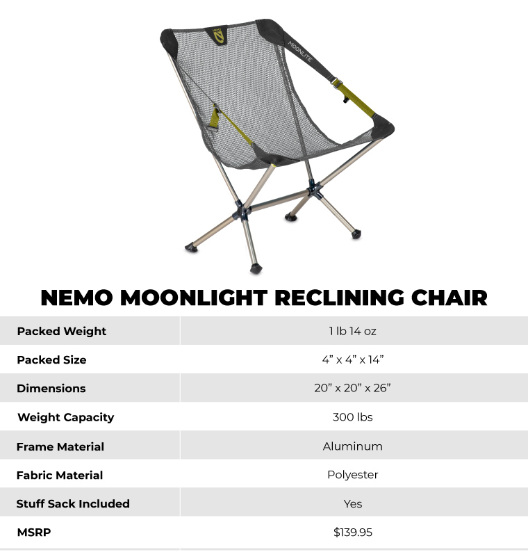 nemo moonlite chair